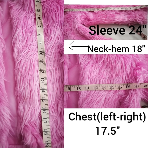 Faux fur crop coat (Toronto) - Picture 3 of 6